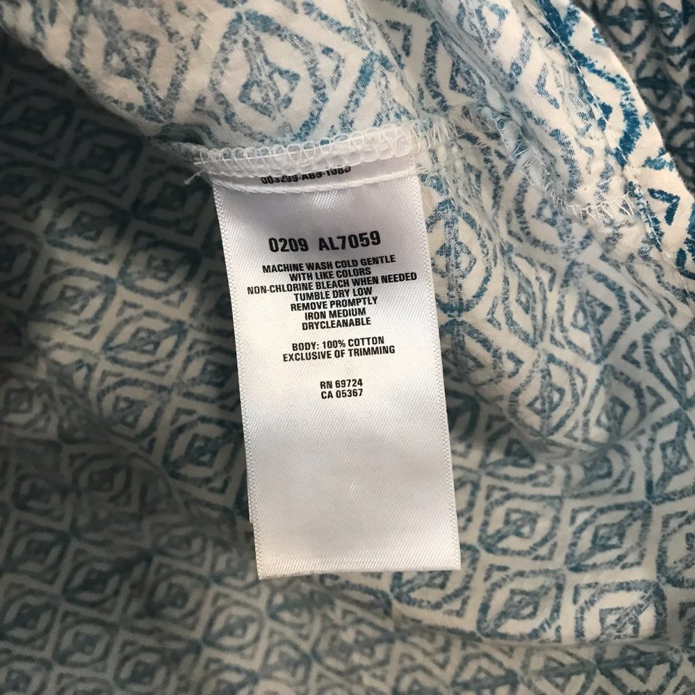 COLUMBIA Metal Button Patterned Outdoor Shirt - Picture 5 of 6